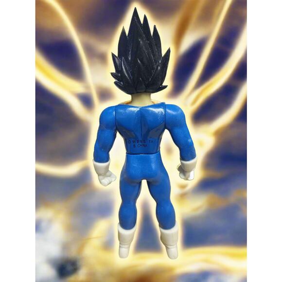 1996 Bandai Irwin Dragon Ball Z DBZ Saga Continues Vegeta 5" Action Figure - Picture 2 of 5